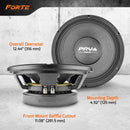 PRV Audio 12MB2000FT 12" Mid Bass Loud Speaker