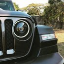 Oracle Jeep JL/Gladiator JT Oculus Bi-LED Projector Headlights - Amber/White Switchback