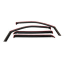 Westin 2000-2005 Ford Excursion In-Channel Wind Deflector 4pc - Smoke