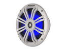 KICKER 6.5" White Flush Mount Speakers with LED Lights 2-Way 4-Ohm 45KM604WL