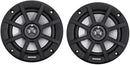 Kicker PSC65 6.5-Inch PowerSports Weather-Proof Coaxial Speakers, 4-Ohm 51PSC654