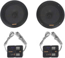 Kicker KSS670 6.75-Inch Component System w/ 1-Inch Tweeters, 4-Ohm