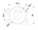 Oracle Jeep Wrangler JK/JL/JT High Performance W LED Fog Lights - w/o Controller
