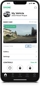 Drone XC 2K QHD Dash Camera with LTE + GPS + Wi-Fi