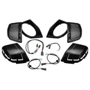 Hertz HD24H 6X9″ Saddlebag Speaker Cut In Kit with Wiring for 2024-Up Harley Davidson