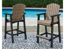 Ashley Fairen Trail Outdoor Barstool (Set of 2)