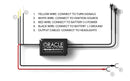 Oracle Lighting 18-23 Ford Mustang Dynamic ColorSHIFT LED Headlights - Black Series