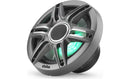Clarion Premium 6-1/2" marine speakers with built-in RGB LED lights (CMSP-651RGB-SWG)