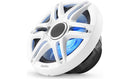 Clarion Premium 7.7" marine speakers with built-in RGB LED lights (CMSP-771RGB-SWG)