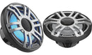 Hertz Marine HMX 6.5 S-LD 6-1/2" 2-way marine speakers with LED lighting
