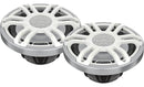 Hertz Marine HMX 6.5 S-LD 6-1/2" 2-way marine speakers with LED lighting