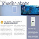Legrand On-Q DA2304-V1 Gigabit 4-Port Powerline Network Adapter
