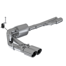MBRP 2019+ Chevrolet Silverado 1500 4.5L/5.3L Pre-Axle Dual Side Exit w/ 4in OD Tip- T304