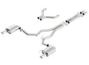 Borla Atak Cat-Back 15-17 Ford Mustang GT 5.0L V8 MT/AT 3in pipe 4in tip