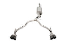 Corsa 2021-2025 Tahoe/GMC Yukon 4DR 5.3L 4WD Dual Rear 3in - 2.75in Sport Cat-Back DW 4in BLK Tips