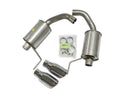 Roush 15-26 Ford Mustang 3.7L/2.3L V6/I4 Exhaust Kit w/ Round Tips