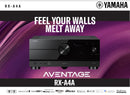 Yamaha AVENTAGE RX-A4ABL 7.1-channel AV Receiver w/ MusicCast