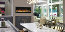 Napoleon AlluraVision 74" Deep Depth Wall Mounted Electric Fireplace