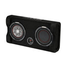TRTP 8-inch (20cm) Thin Down Firing Subwoofer and Passive Radiator Enclosure, 2-Ohm