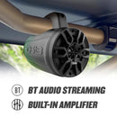 HYDRO 4" Amplified Wakeboard Tower Speakers (Pair)