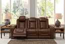 Ashley Backtrack Dual Power Reclining Sofa