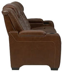 Ashley Backtrack Dual Power Reclining Sofa