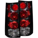ANZO 1996-2002 GMC Savana Taillights Black