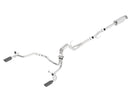 Borla 15-16 Ford F150 3.5L EcoBoost Ext. Cab Black Chrome CB Exhaust ATAK Single Split Rear Exit