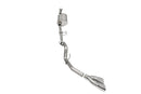Corsa 2021-2025 Ford F-150 SuperCab/6.5in Bed 3.5L V6 Sport Cat-Back Single Side Exit-Polished