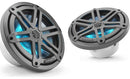 JL Audio M3-770X-S-GM-I 7.7" marine speakers with LED lights