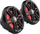 M2 6.5” Color Optix™ Marine 2-Way Speakers (Black)