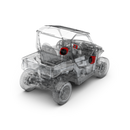 Stereo and front lower speaker kit for select Polaris GENERAL® models