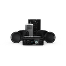 1998-2013 Harley-Davidson® Road Glide® Ultra Source Unit, 4 Speaker & Amp Kit
