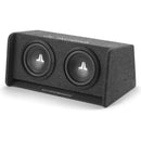 JL Audio Vented Subwoofer Box with two 10" Subwoofers (CP210-W0v3) - Installations Unlimited