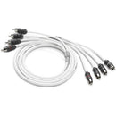 JL Audio XMD-WHTAIC4-6 - 4-channel Marine Audio Interconnect Cable - 6 ft. (1.83 m) - Installations Unlimited