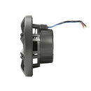 Kicker 45KM654 6.5 Inch Marine Coaxial Boat Speakers, Black and White Grilles - Installations Unlimited