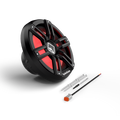M2 10" DVC 2Ω Color Optix™ Sealed Enclosure Marine Subwoofer - Black