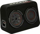 Kicker 48TCWRT672 Dual 8" CompR Loaded Enclosure