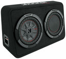 Kicker 48TCWRT82 Dual 8" CompR Loaded Enclosure